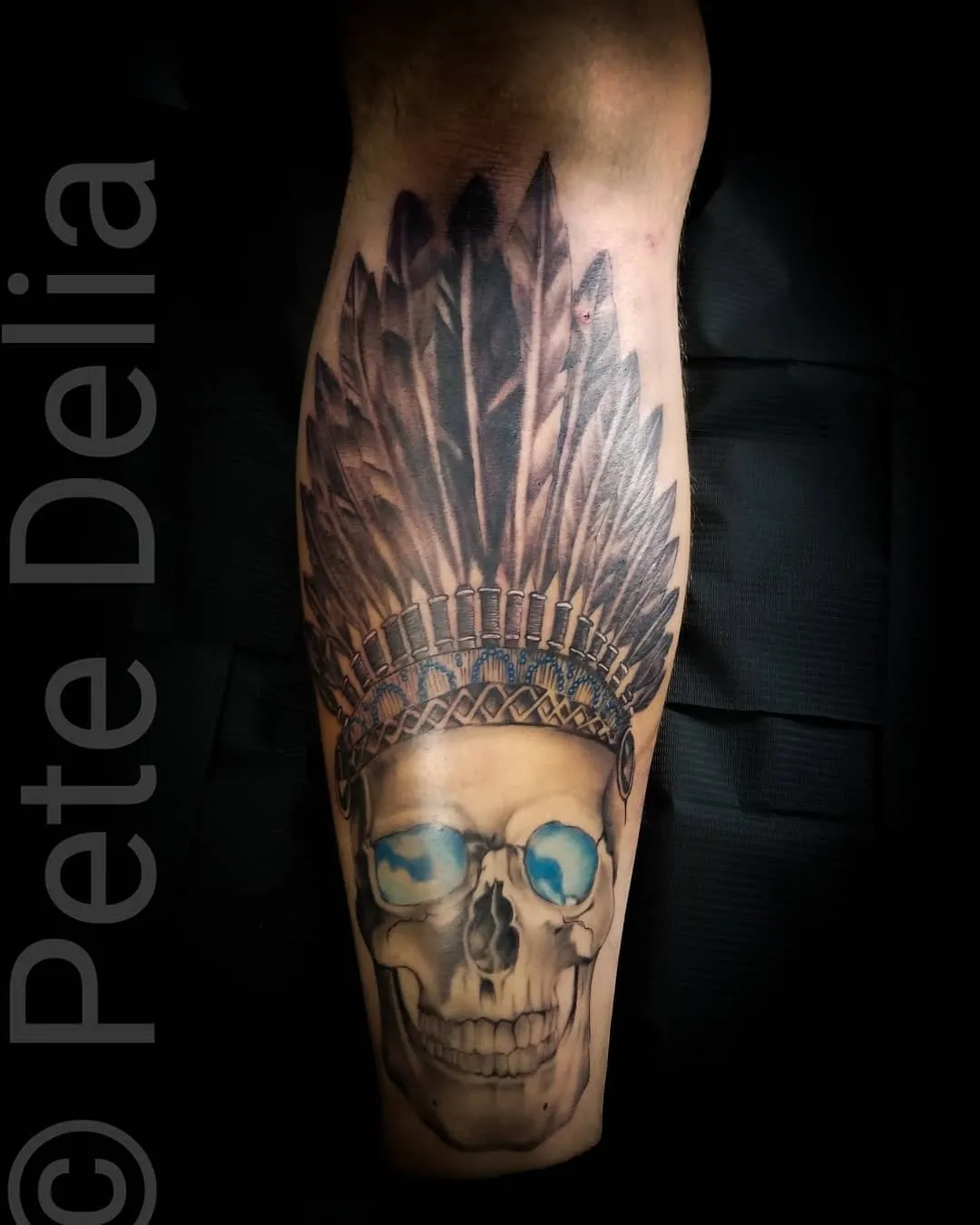 Tattoo by Pete Delia at Fallen Raven Tattoo Studio