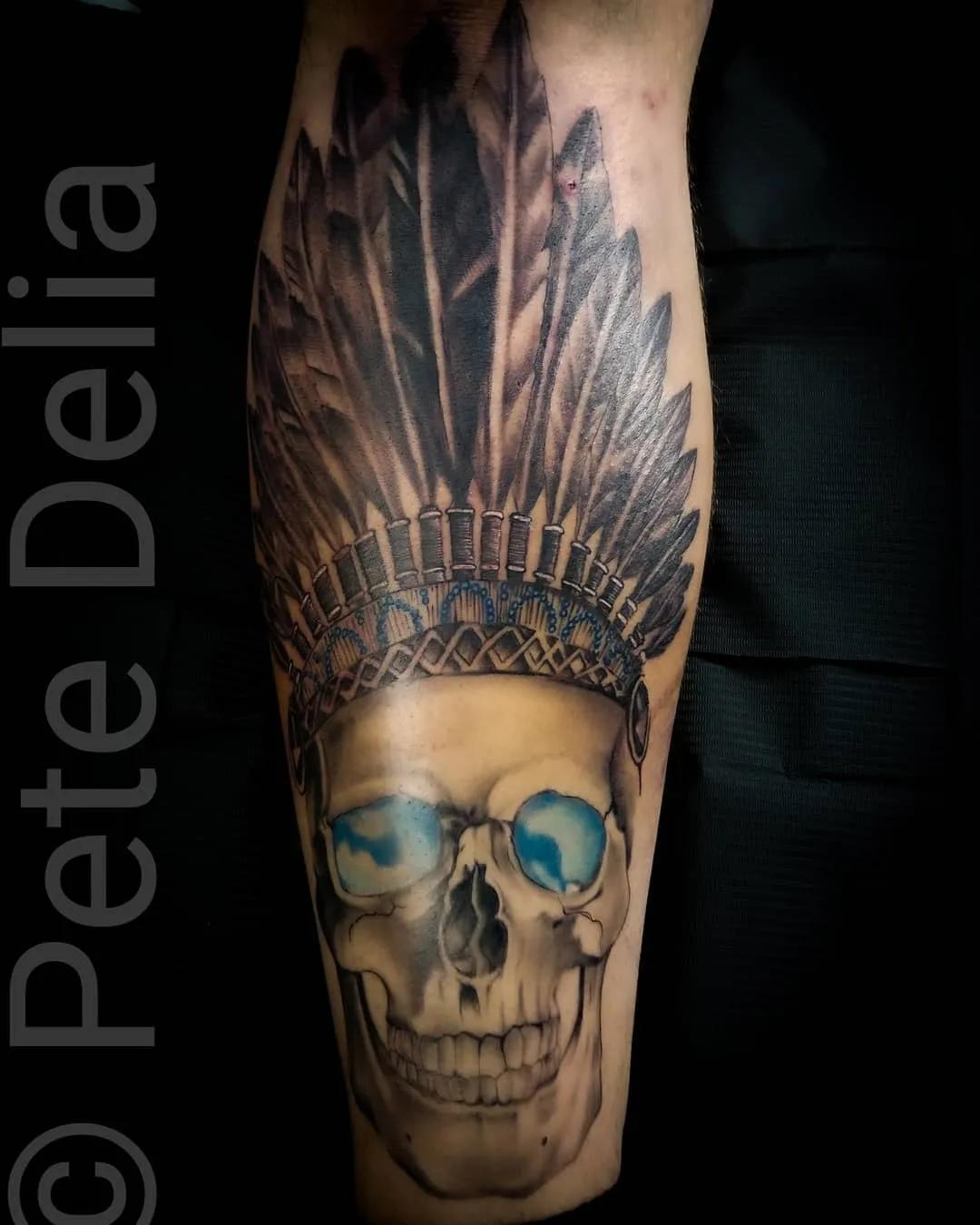 Tattoo by Pete Delia at Fallen Raven Tattoo Studio