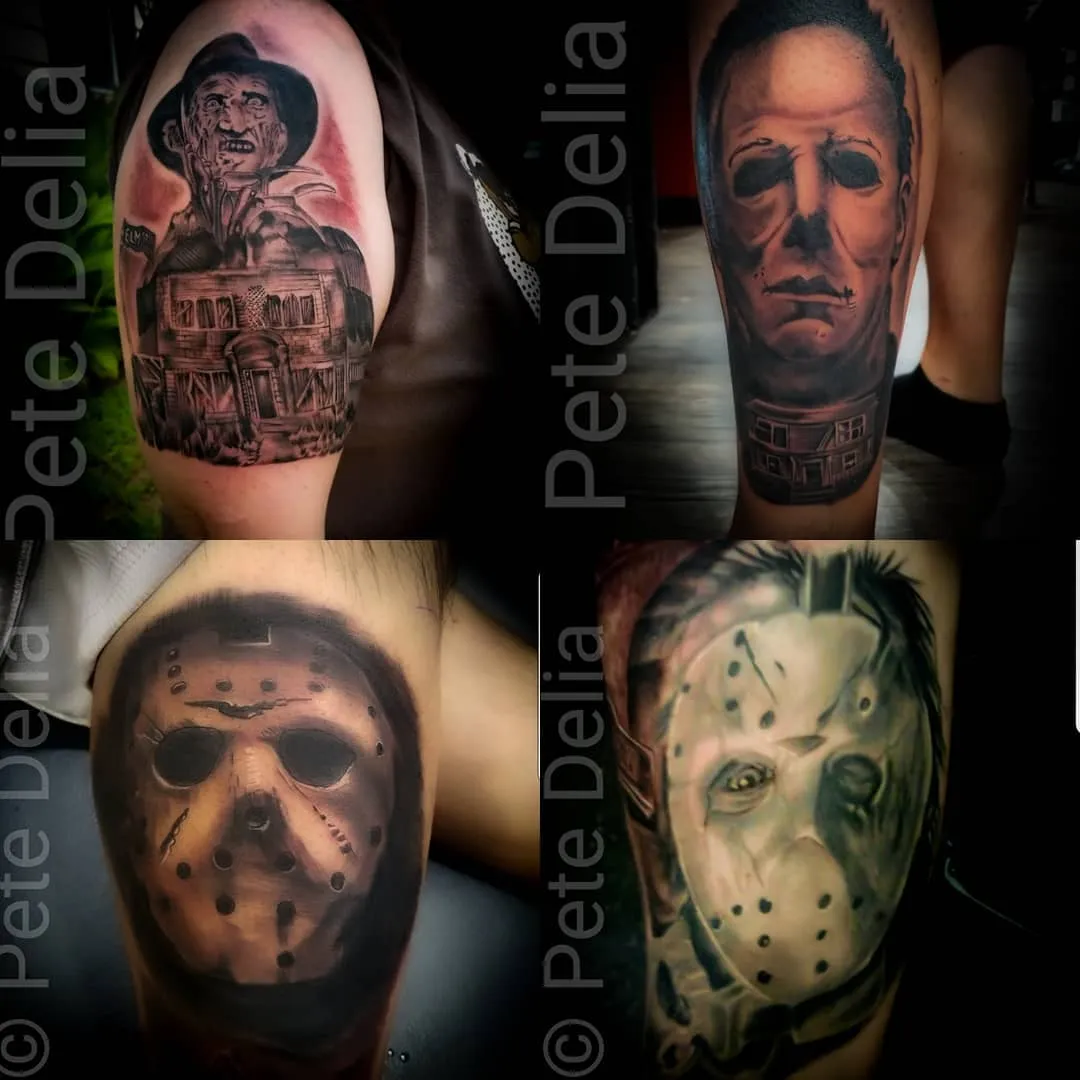 Tattoo by Pete Delia at Fallen Raven Tattoo Studio