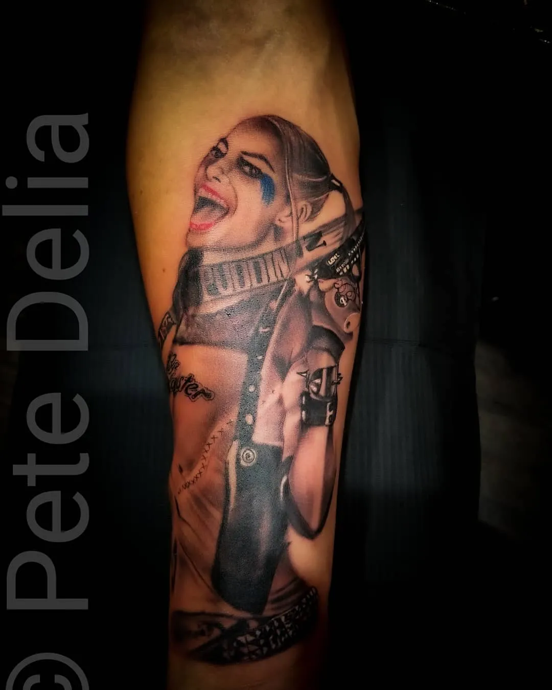 Tattoo by Pete Delia at Fallen Raven Tattoo Studio