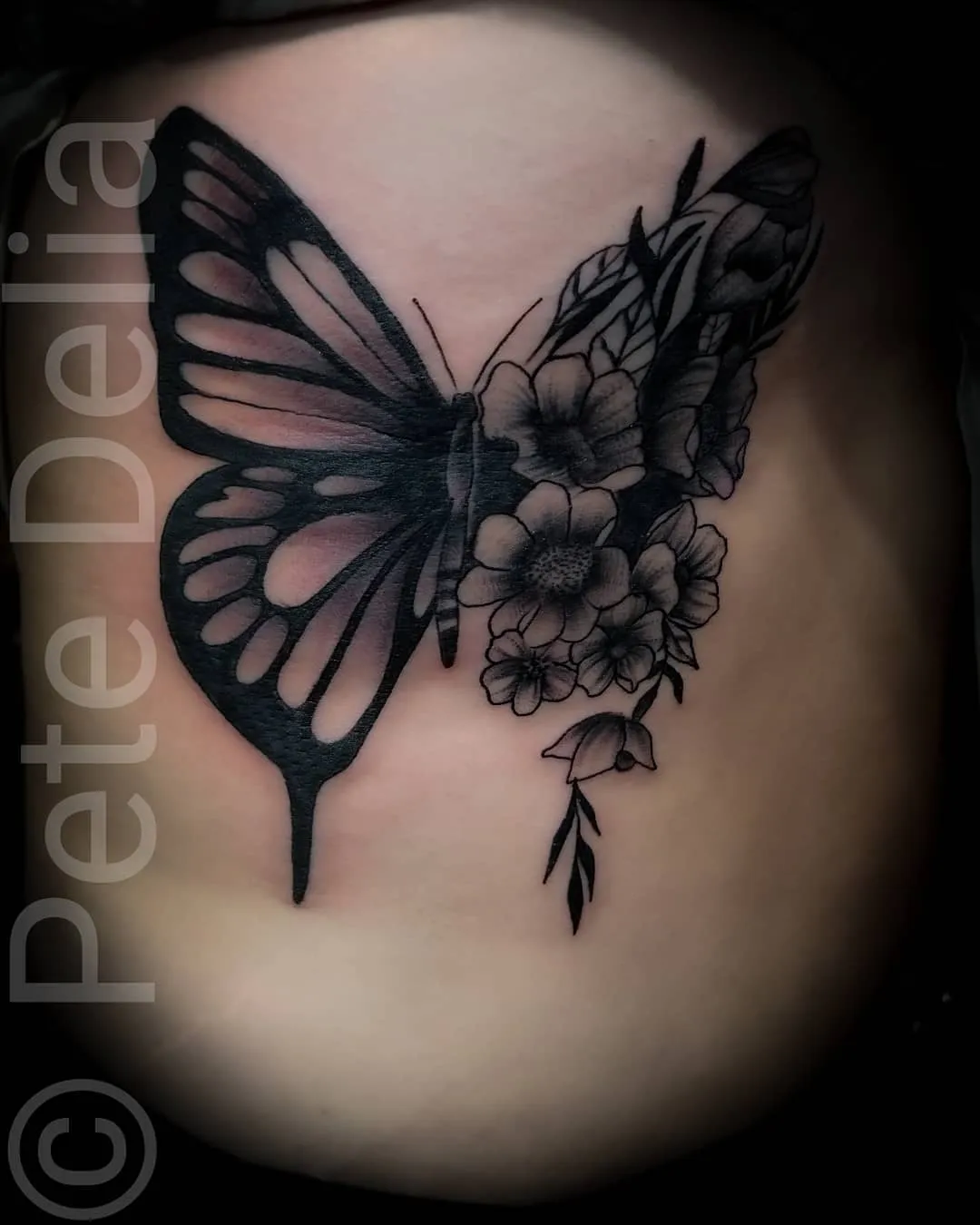 Tattoo by Pete Delia at Fallen Raven Tattoo Studio