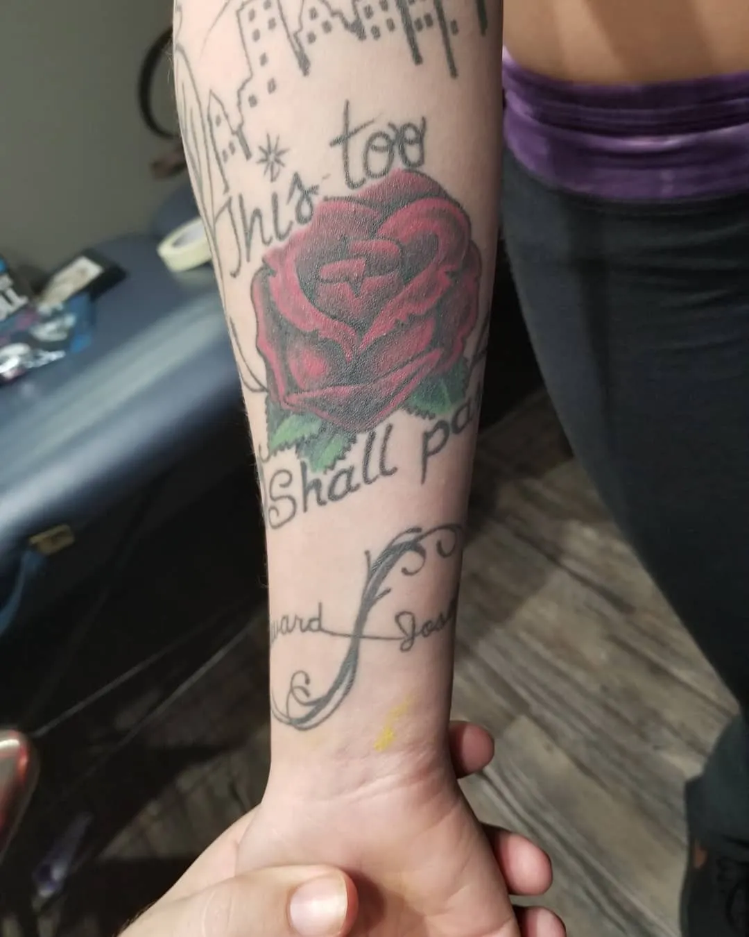 Tattoo by Pete Delia at Fallen Raven Tattoo Studio