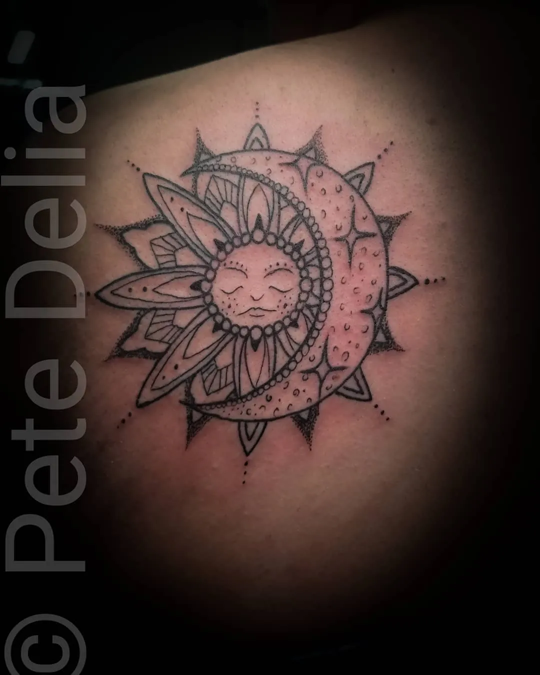 Tattoo by Pete Delia at Fallen Raven Tattoo Studio