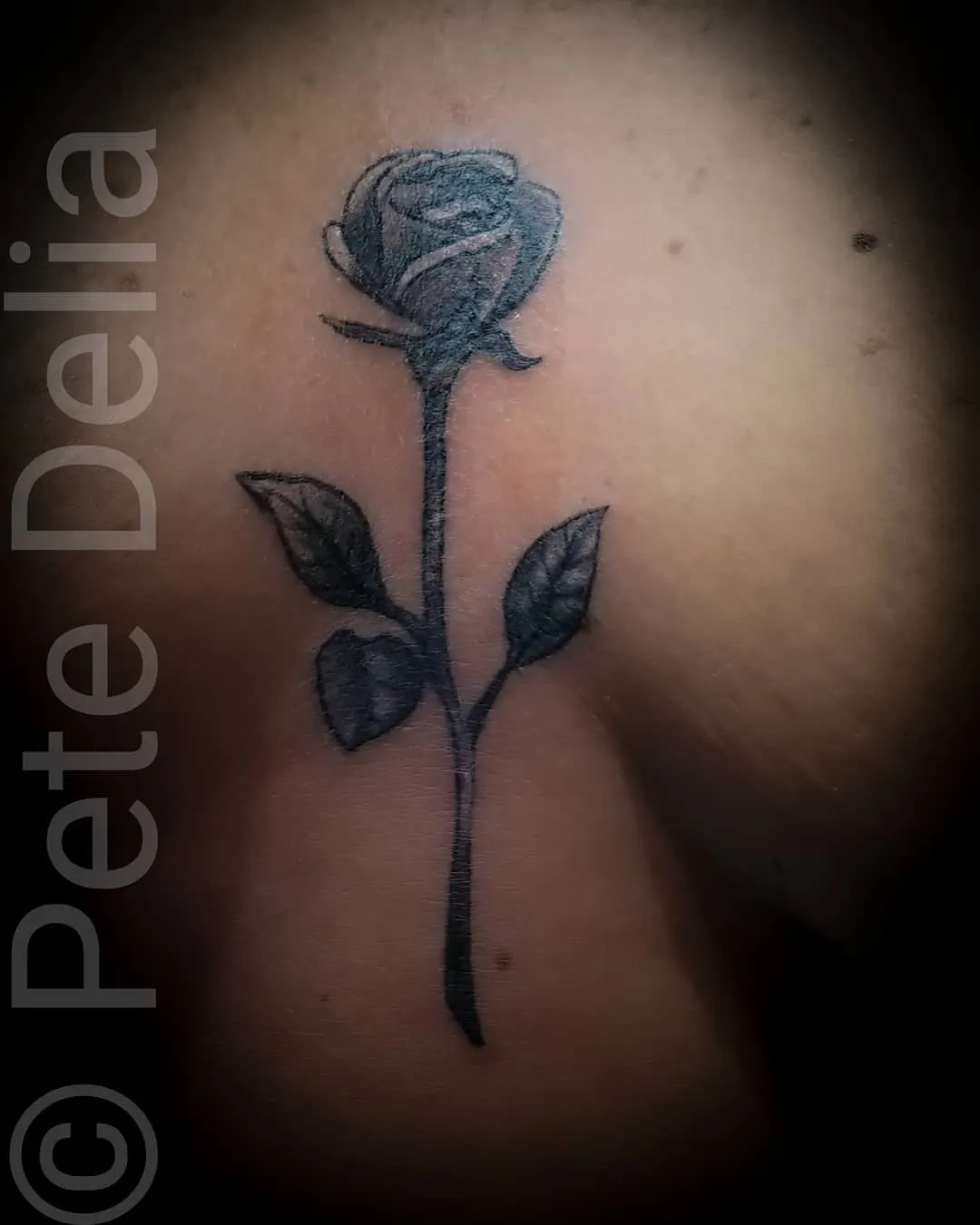 Tattoo by Pete Delia at Fallen Raven Tattoo Studio