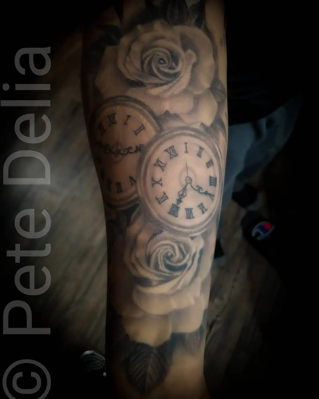 Tattoo by Pete Delia at Fallen Raven Tattoo Studio