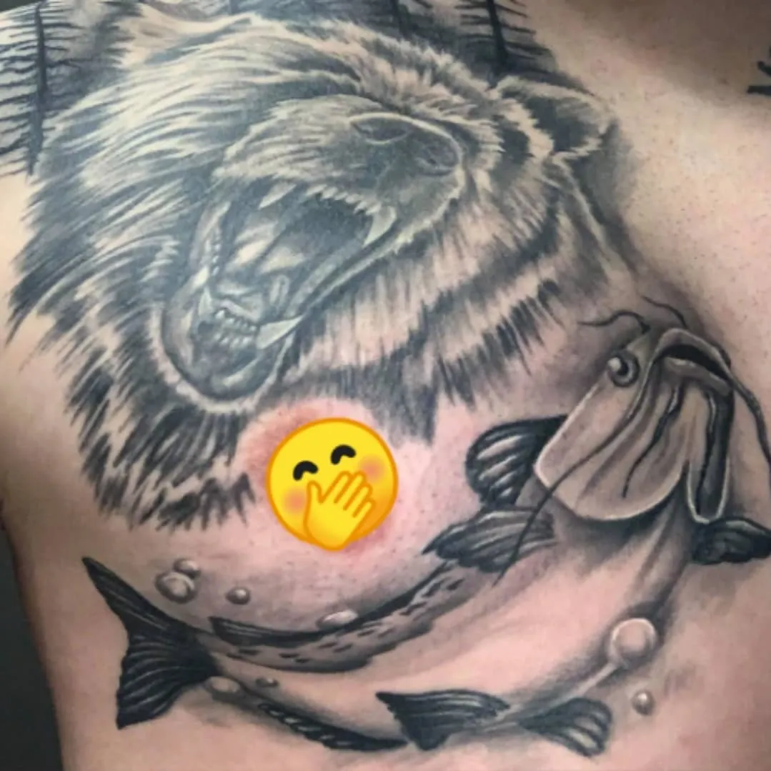 Tattoo by TJ Cornelius at Fallen Raven Tattoo Studio