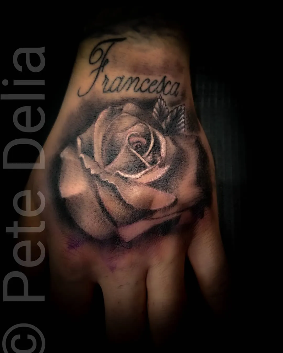 Tattoo by Pete Delia at Fallen Raven Tattoo Studio