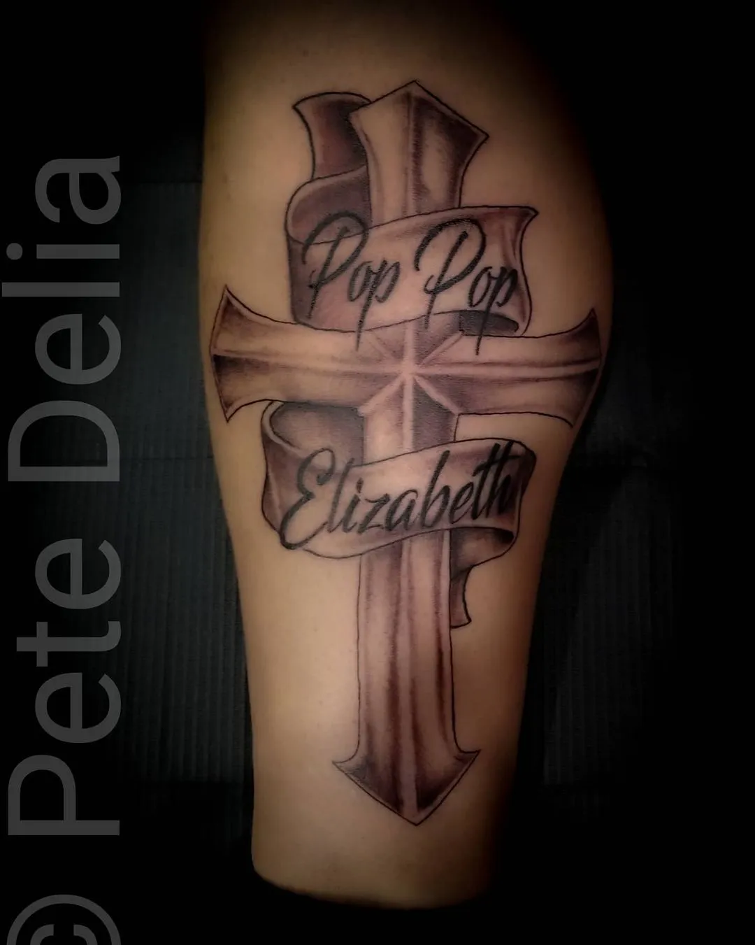 Tattoo by Pete Delia at Fallen Raven Tattoo Studio