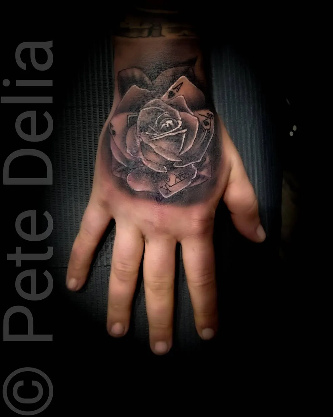 Tattoo by Pete Delia at Fallen Raven Tattoo Studio