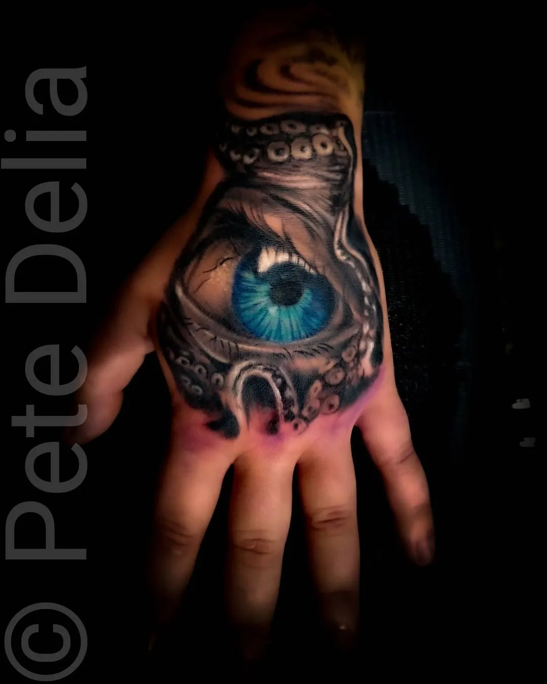 Tattoo by Pete Delia at Fallen Raven Tattoo Studio