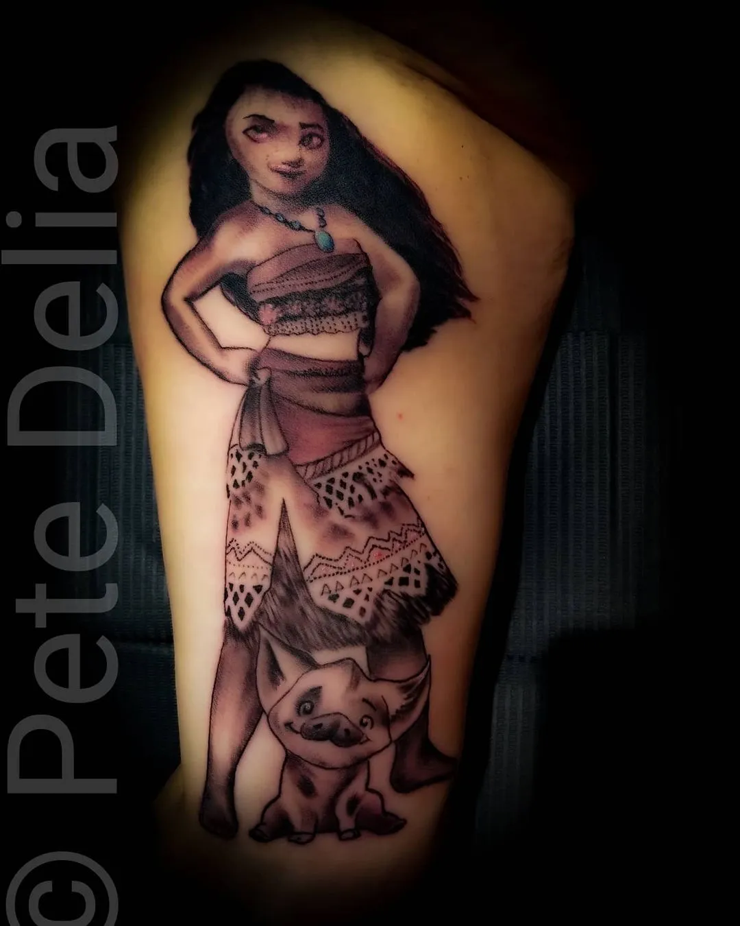 Tattoo by Pete Delia at Fallen Raven Tattoo Studio