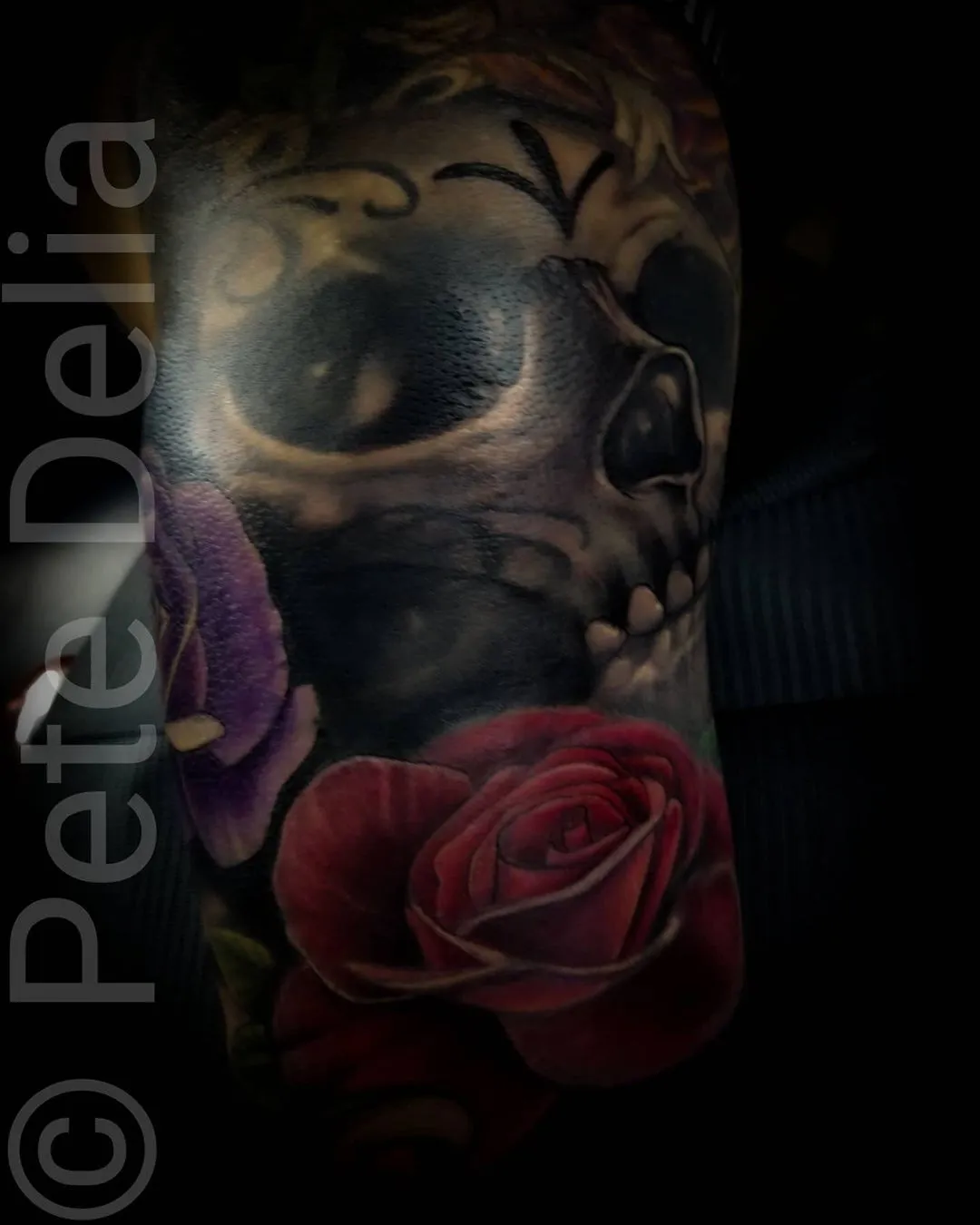 Tattoo by Pete Delia at Fallen Raven Tattoo Studio