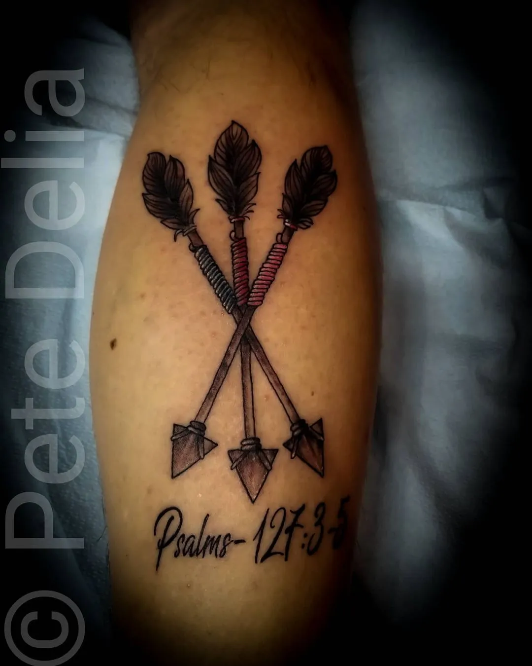 Tattoo by Pete Delia at Fallen Raven Tattoo Studio