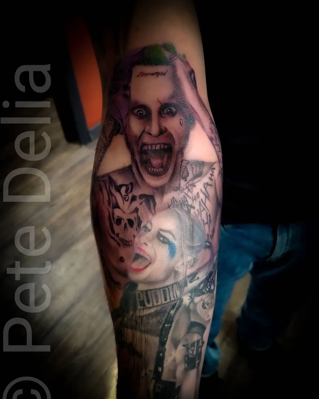 Tattoo by Pete Delia at Fallen Raven Tattoo Studio