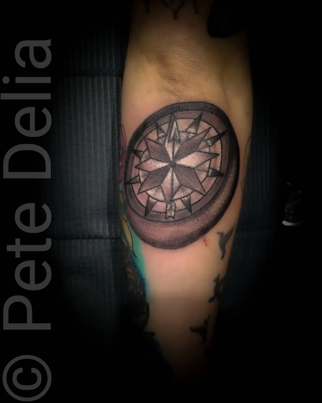 Tattoo by Pete Delia at Fallen Raven Tattoo Studio