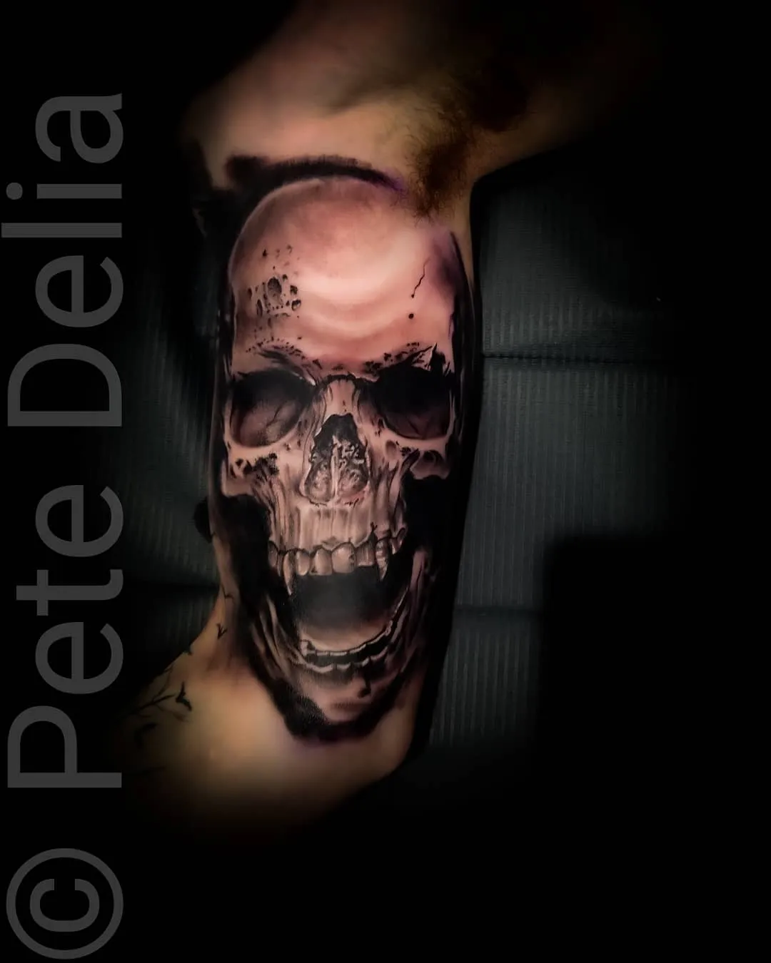 Tattoo by Pete Delia at Fallen Raven Tattoo Studio