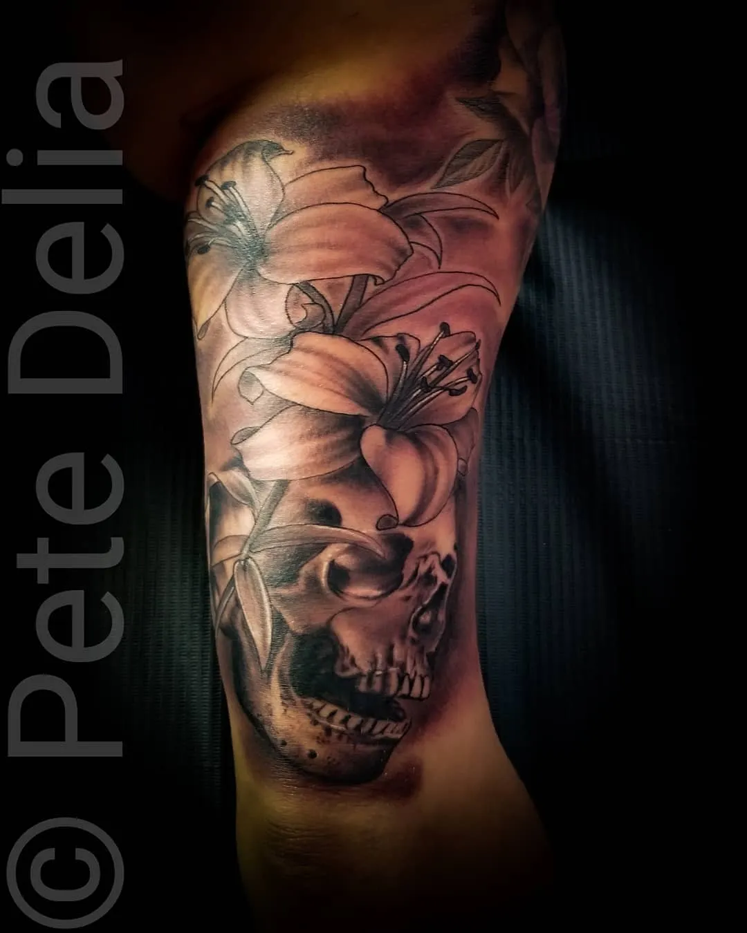 Tattoo by Pete Delia at Fallen Raven Tattoo Studio