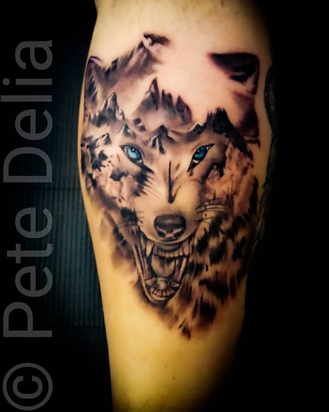 Tattoo by Pete Delia at Fallen Raven Tattoo Studio