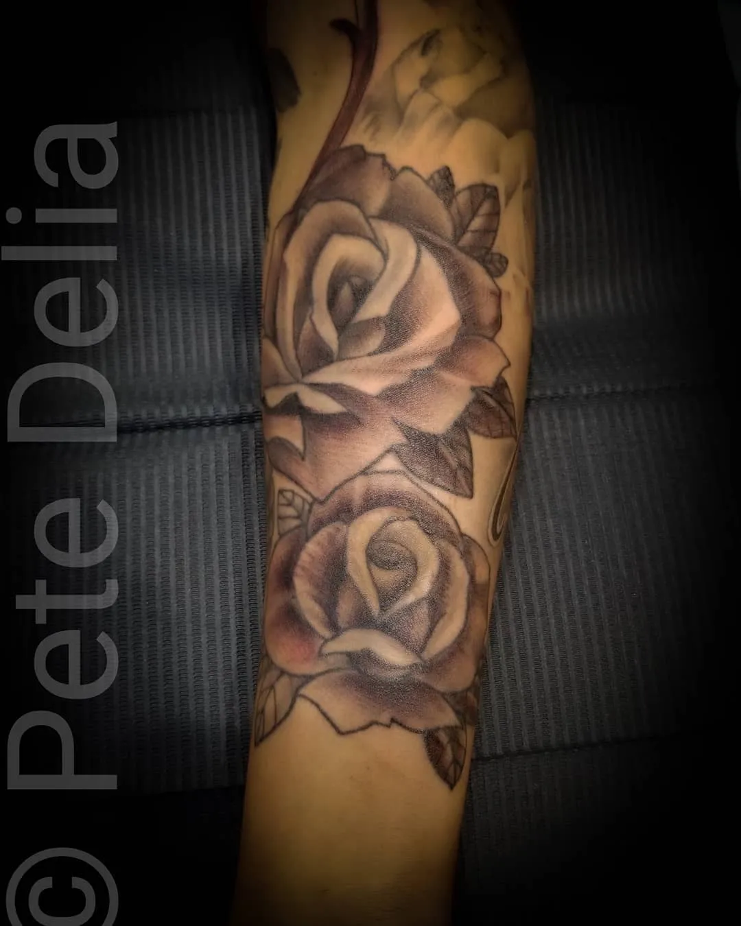 Tattoo by Pete Delia at Fallen Raven Tattoo Studio