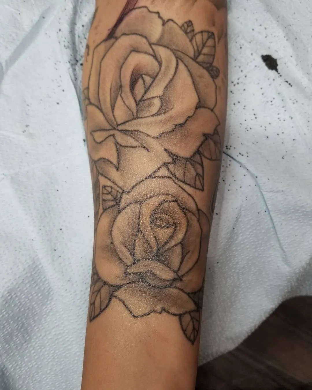 Tattoo by Pete Delia at Fallen Raven Tattoo Studio