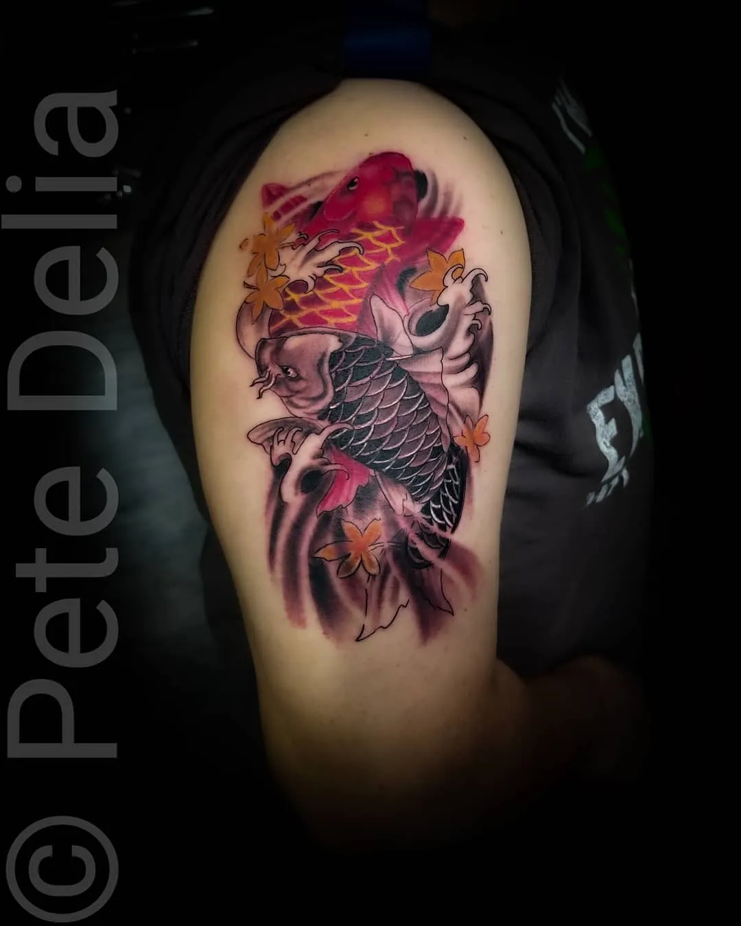 Tattoo by Pete Delia at Fallen Raven Tattoo Studio