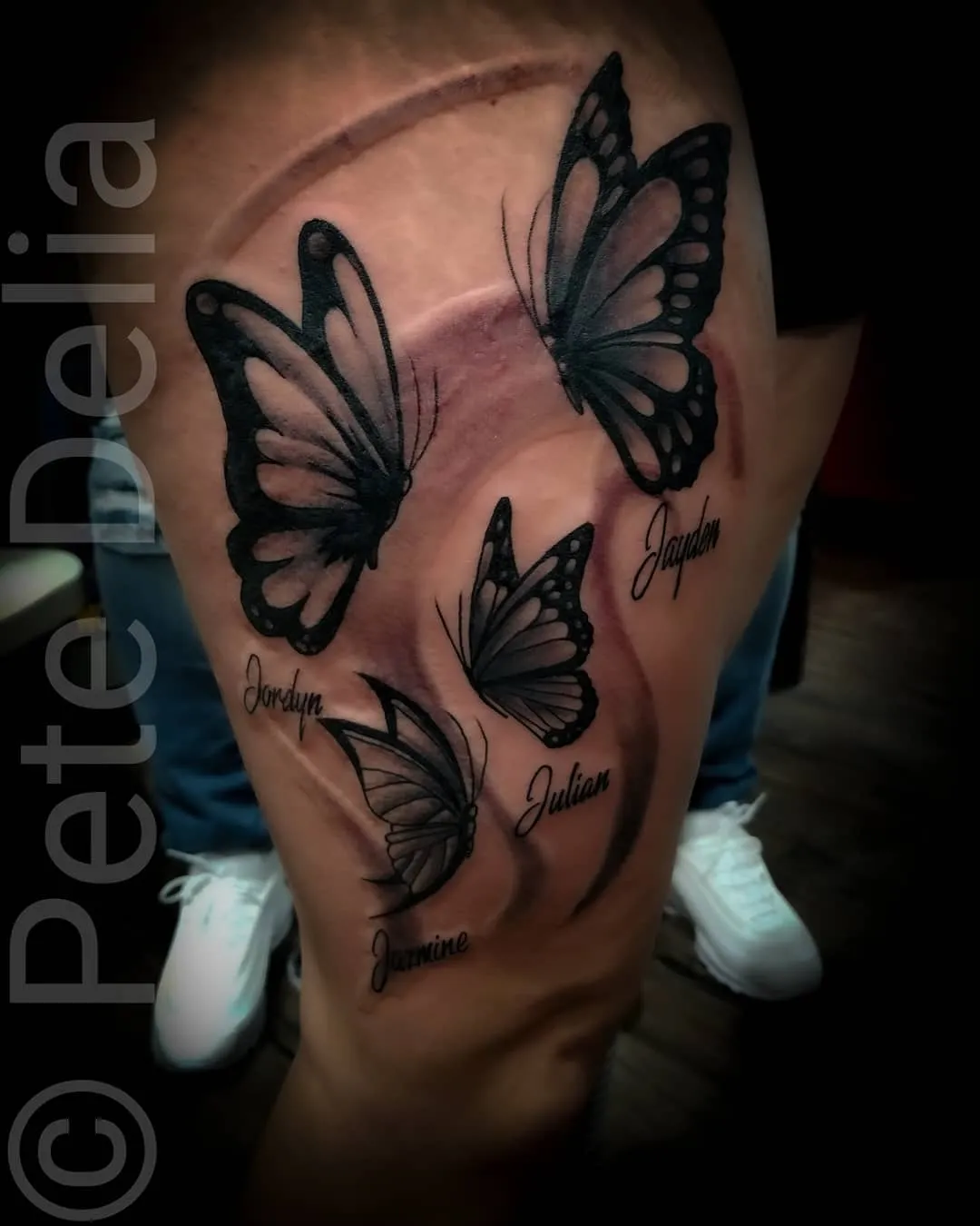 Tattoo by Pete Delia at Fallen Raven Tattoo Studio