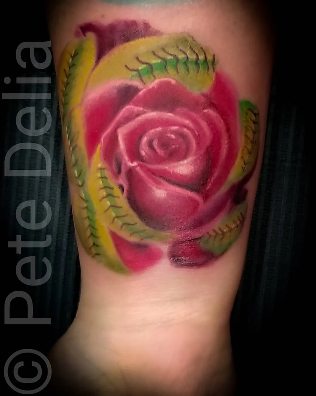 Tattoo by Pete Delia at Fallen Raven Tattoo Studio