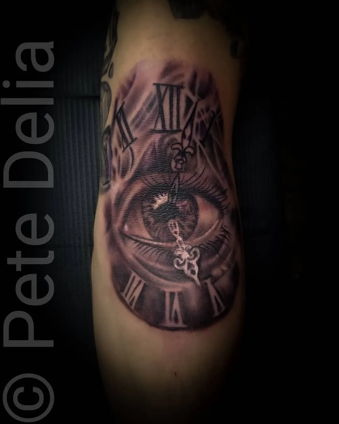 Tattoo by Pete Delia at Fallen Raven Tattoo Studio