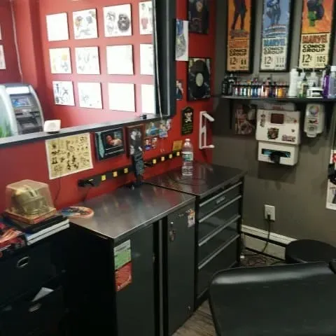 Tattoo by Pete Delia at Fallen Raven Tattoo Studio