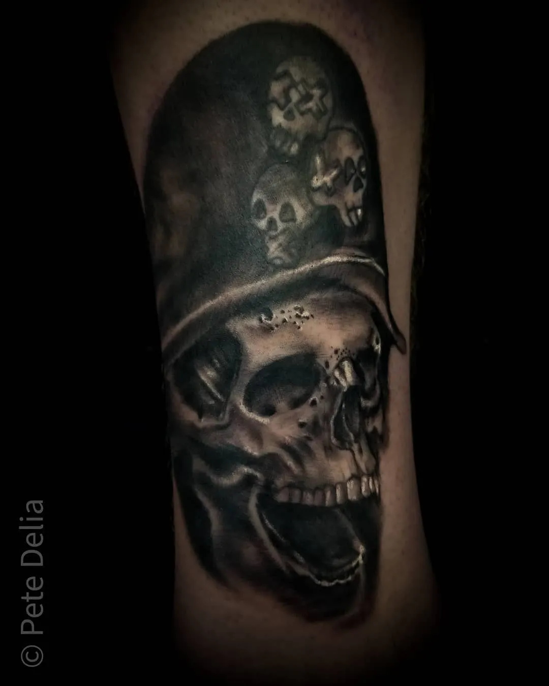 Tattoo by Pete Delia at Fallen Raven Tattoo Studio