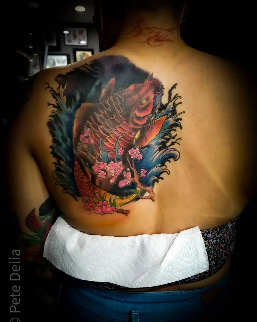 Tattoo by Pete Delia at Fallen Raven Tattoo Studio