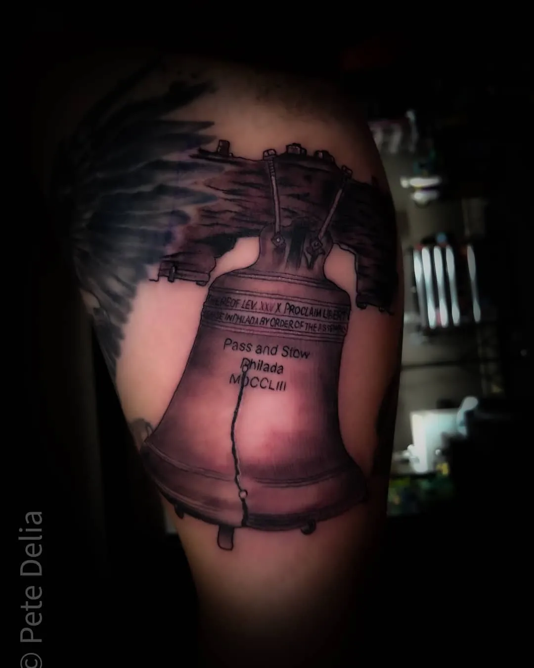 Tattoo by Pete Delia at Fallen Raven Tattoo Studio