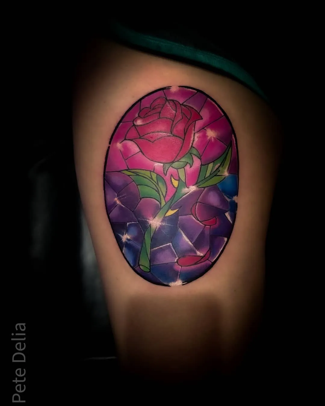 Tattoo by Pete Delia at Fallen Raven Tattoo Studio