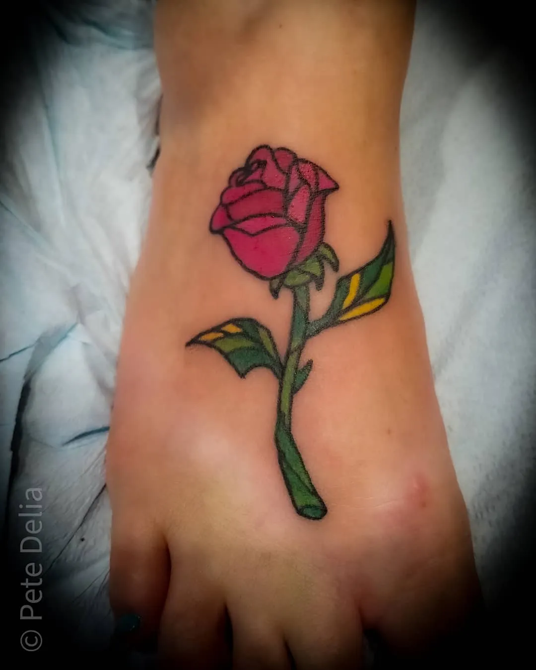 Tattoo by Pete Delia at Fallen Raven Tattoo Studio