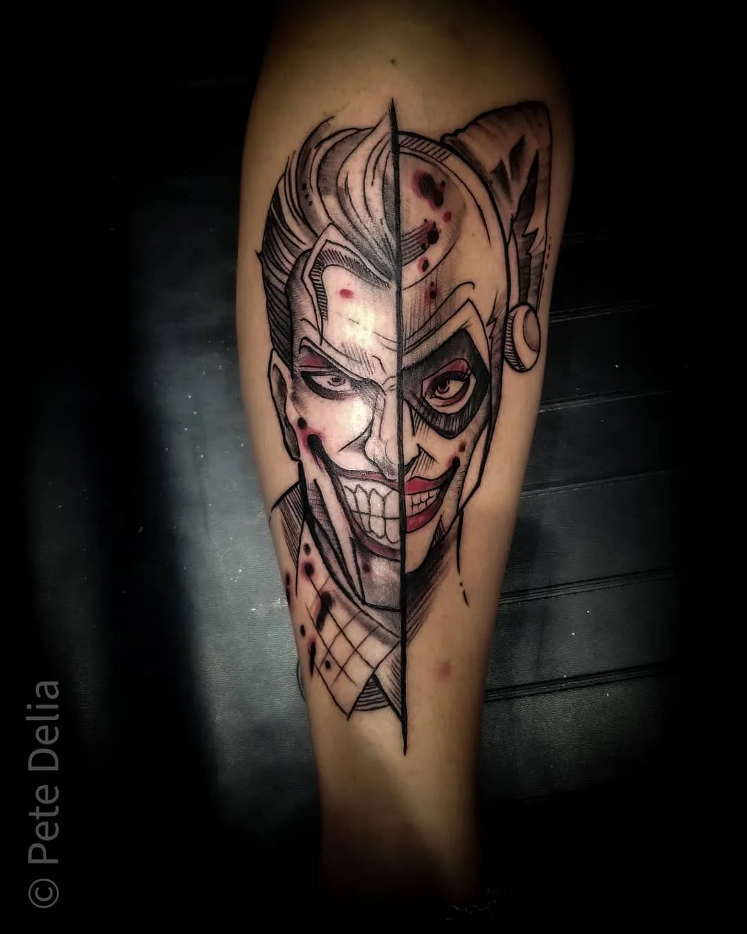 Tattoo by Pete Delia at Fallen Raven Tattoo Studio