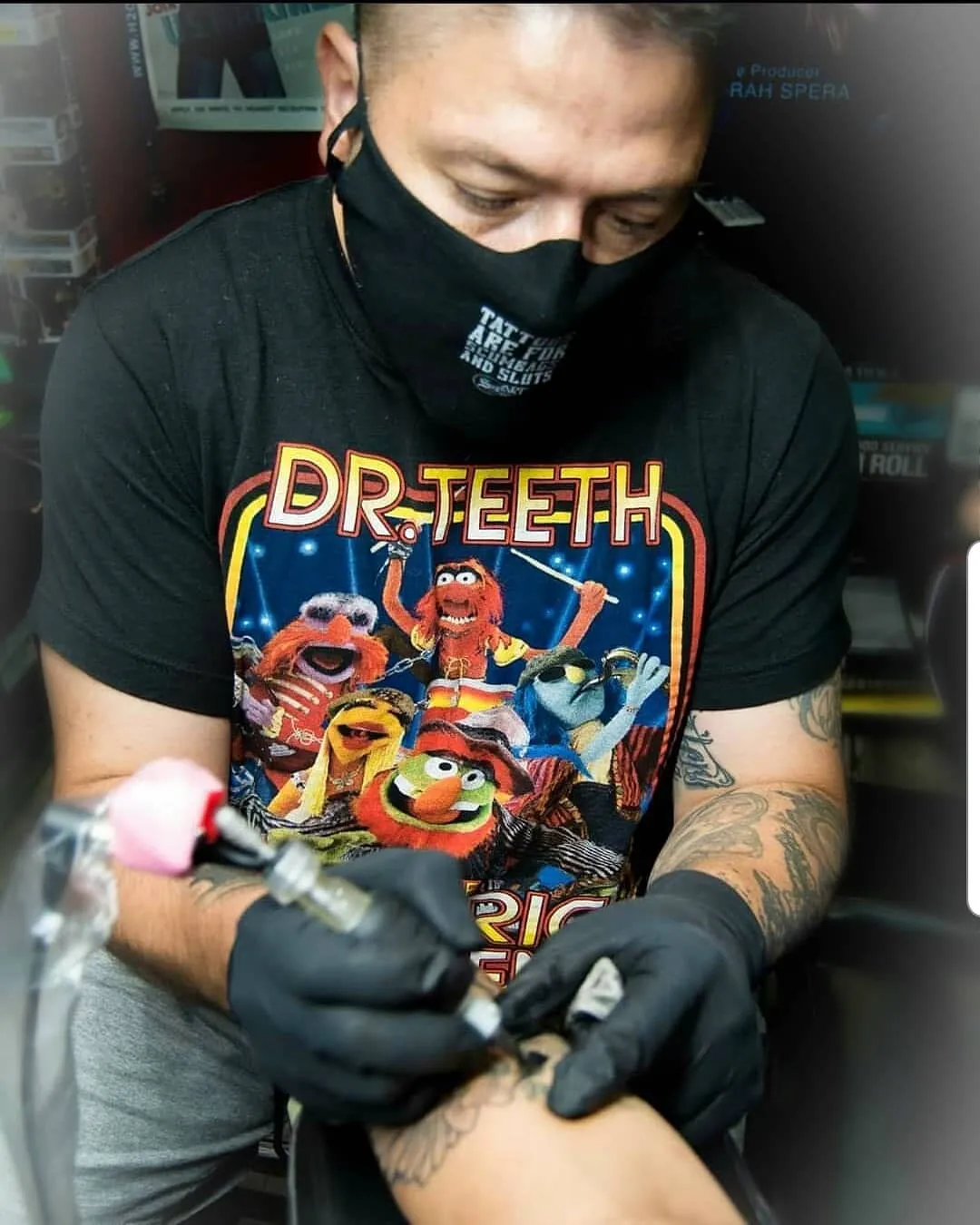 Tattoo by Pete Delia at Fallen Raven Tattoo Studio