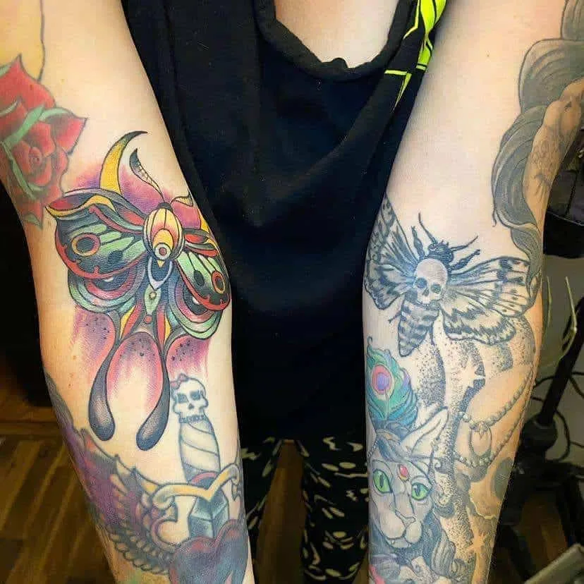 Tattoo by TJ Cornelius at Fallen Raven Tattoo Studio