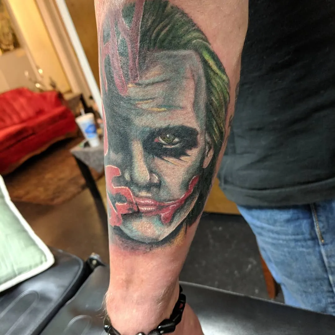 Tattoo by TJ Cornelius at Fallen Raven Tattoo Studio