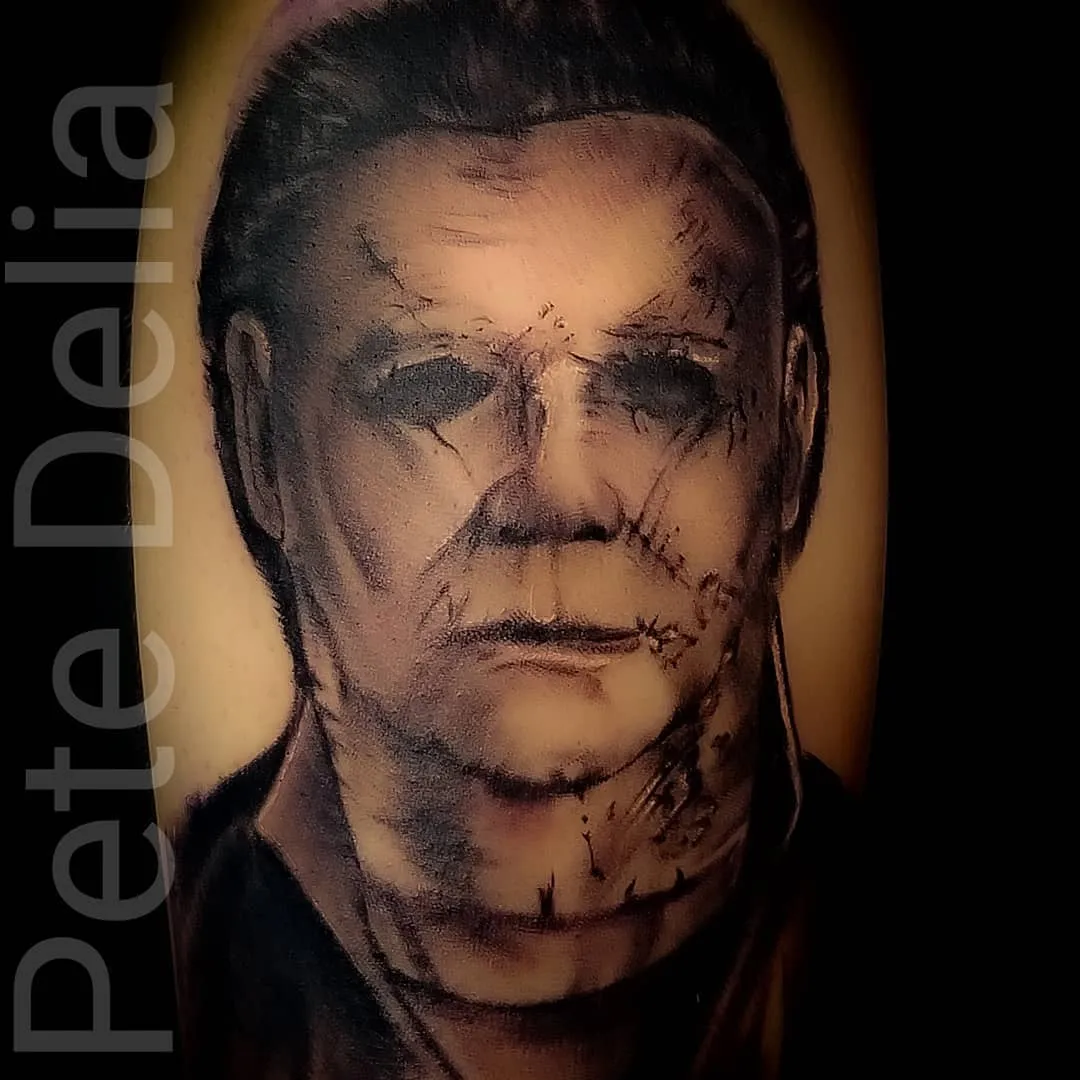 Tattoo by Pete Delia at Fallen Raven Tattoo Studio