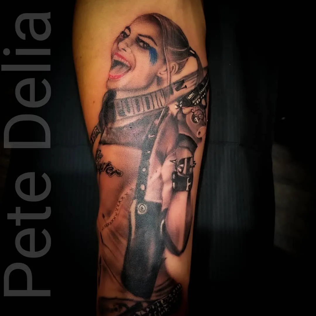 Tattoo by Pete Delia at Fallen Raven Tattoo Studio