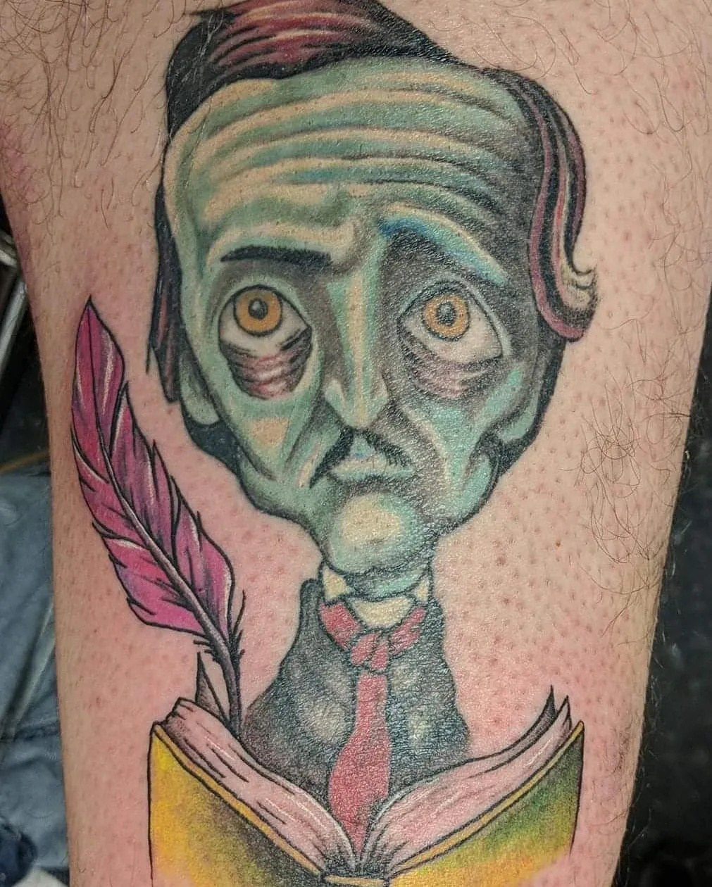 Tattoo by TJ Cornelius at Fallen Raven Tattoo Studio