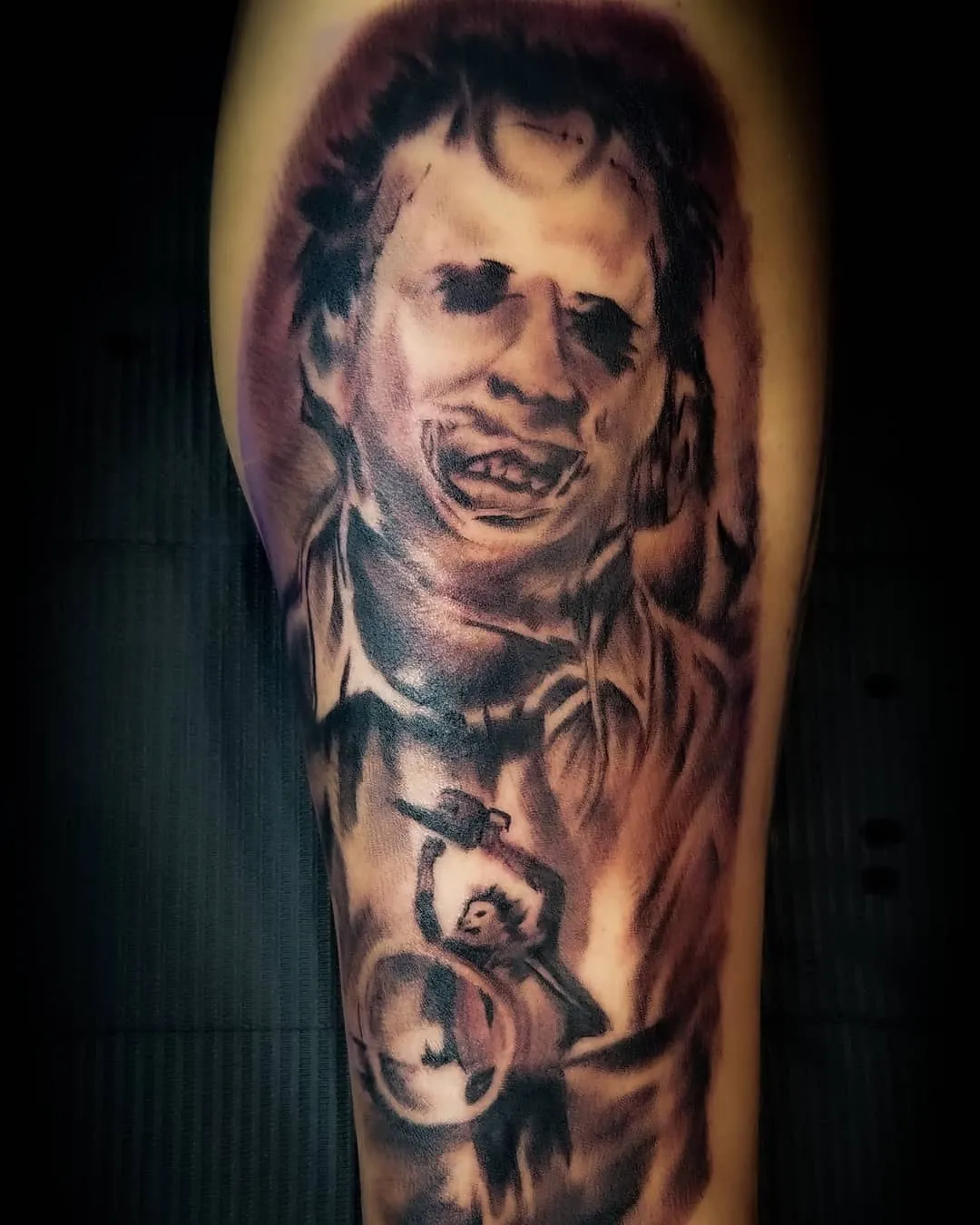 Tattoo by Pete Delia at Fallen Raven Tattoo Studio