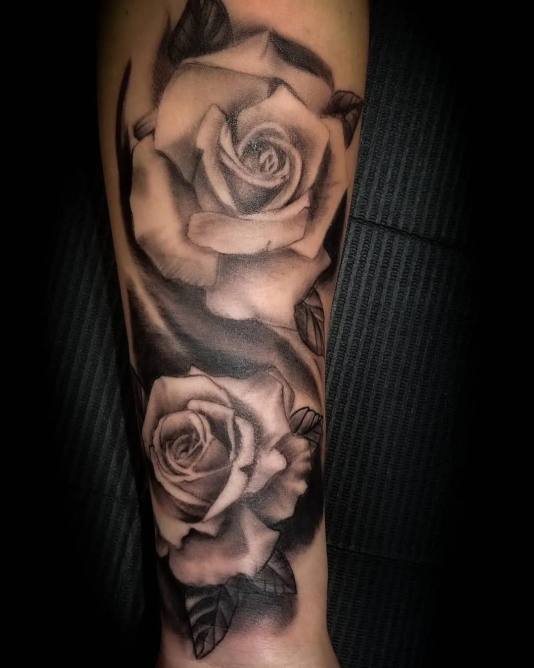 Tattoo by Pete Delia at Fallen Raven Tattoo Studio