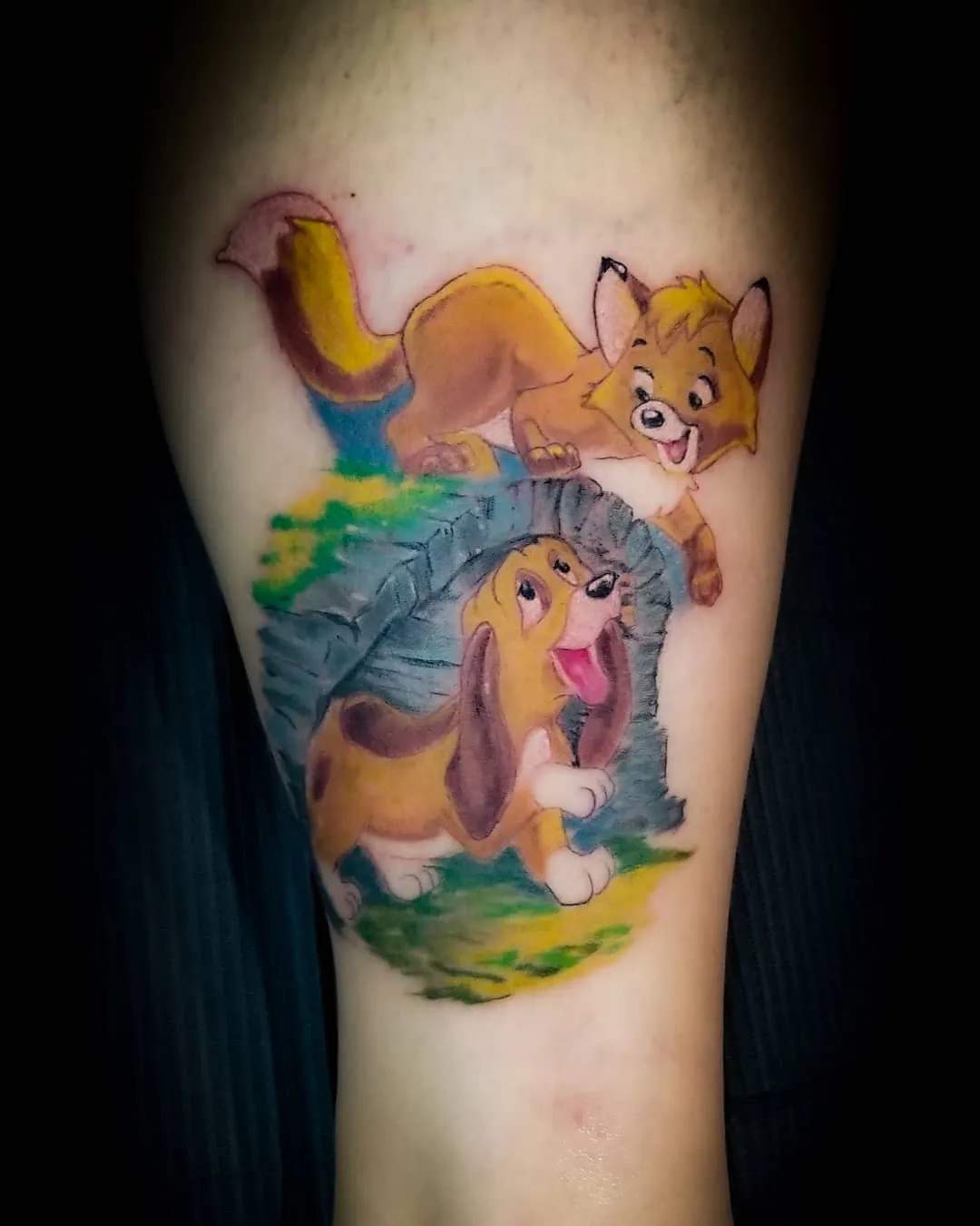 Tattoo by Pete Delia at Fallen Raven Tattoo Studio