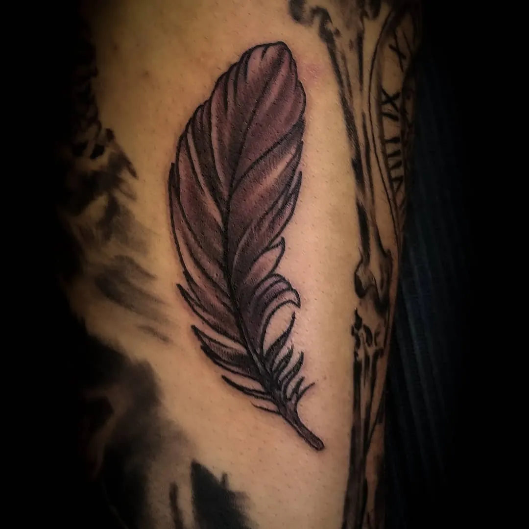 Tattoo by Pete Delia at Fallen Raven Tattoo Studio