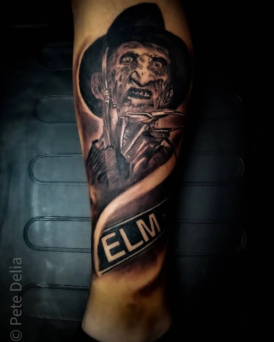 Tattoo by Pete Delia at Fallen Raven Tattoo Studio