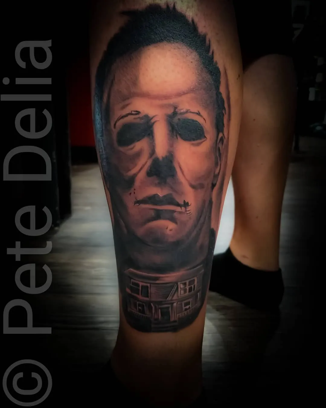 Tattoo by Pete Delia at Fallen Raven Tattoo Studio