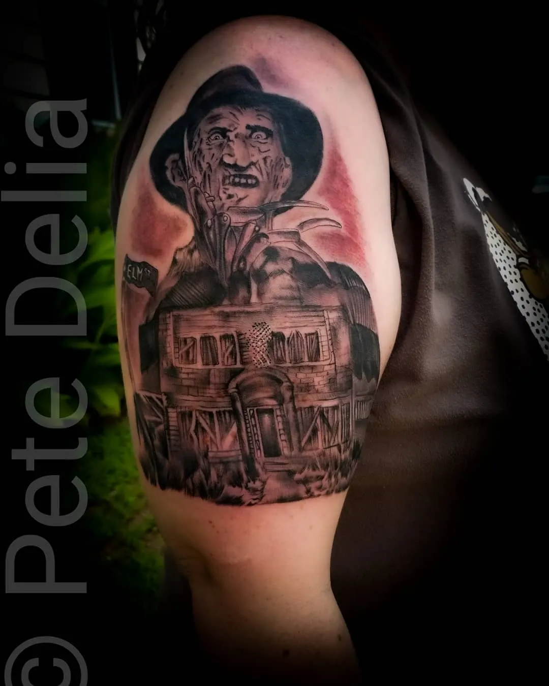 Tattoo by Pete Delia at Fallen Raven Tattoo Studio