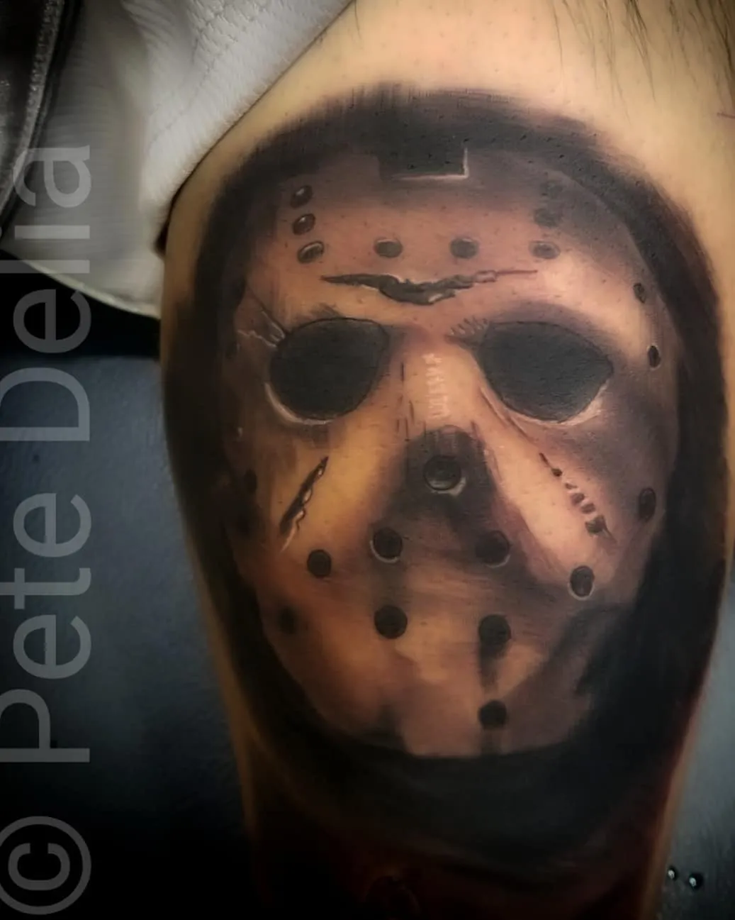 Tattoo by Pete Delia at Fallen Raven Tattoo Studio