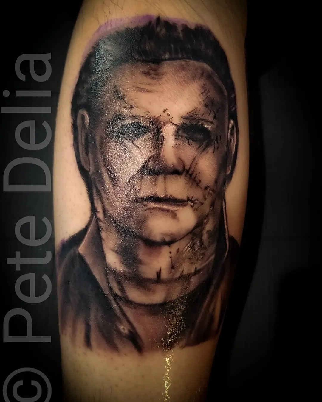 Tattoo by Pete Delia at Fallen Raven Tattoo Studio